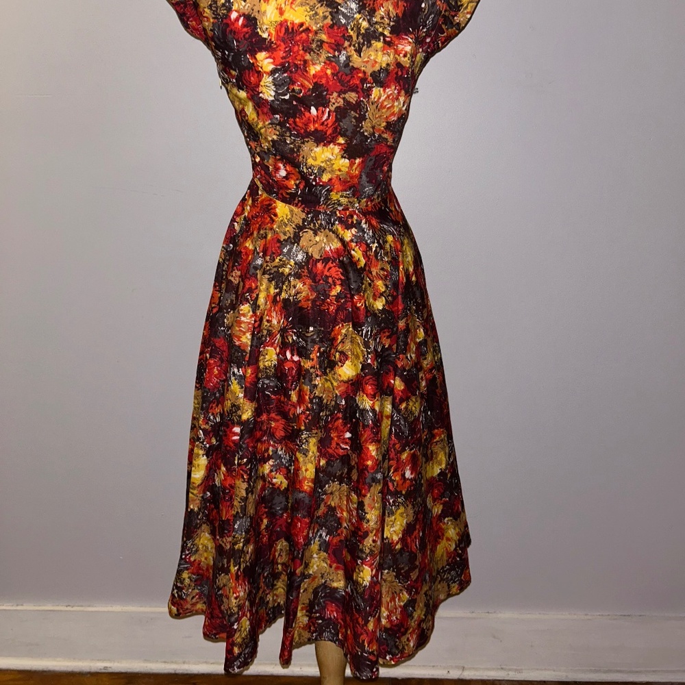 Trashy Diva Warm Watercolors Day Dress - Picture 3 of 6